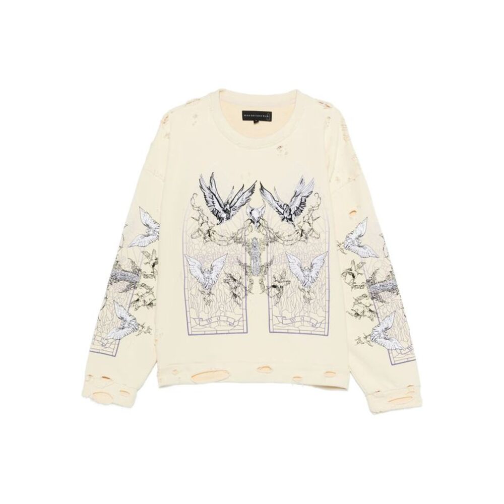Who Decides War Yellow Sweaters & Knitwear - Sweatshirts Men